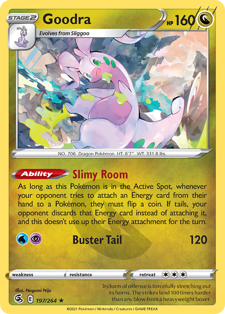 Fusion Strike Goodra #197/264